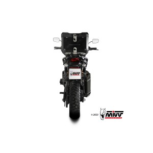 TERMINALE MIVV SPEED EDGE HARLEY DAVIDSON PAN AMERICA 1250 2021-2024, OMOLOGATO BLACK/CARBONIO