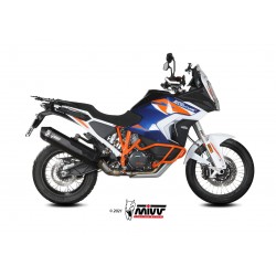 EXHAUST MIVV SPEED EDGE KTM 1290 SUPER ADVENTURE S 2021-2024, APPROVED BLACK/CARBON