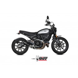 EXHAUST MIVV X-M1 DUCATI SCRAMBLER ICON 800 2021-2022, DEKAT BLACK