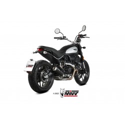 EXHAUST MIVV X-M1 DUCATI SCRAMBLER ICON 800 2021-2022, DEKAT BLACK