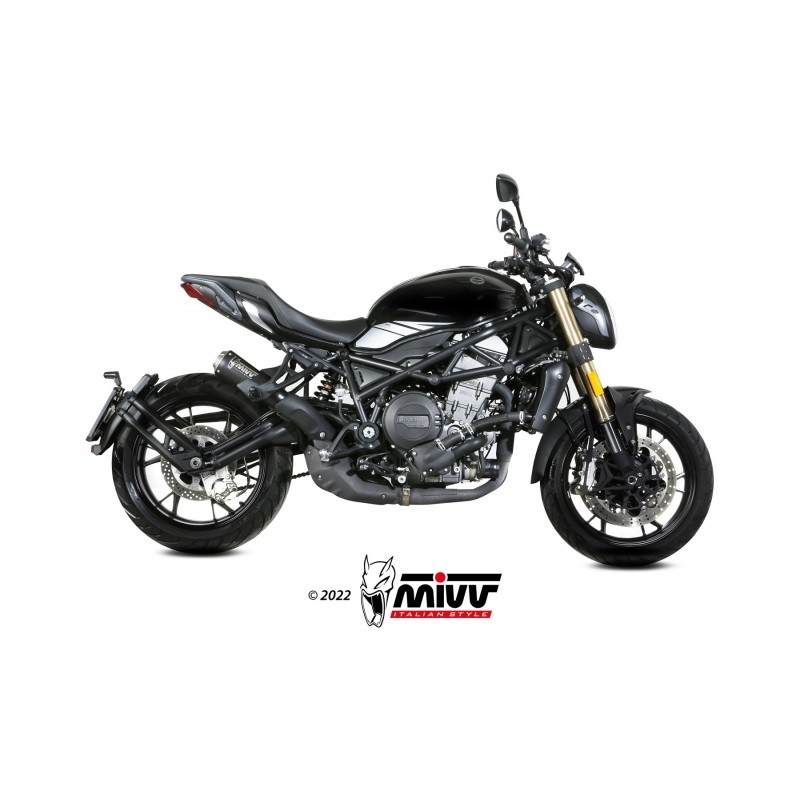 EXHAUST MIVV X-M1 BENELLI 752 S 2022-2024, APPROVED BLACK