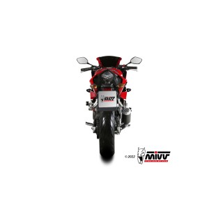TERMINALE MIVV MK3 HONDA CBR 500 R 2019-2020, NON OMOLOGATO CARBONIO