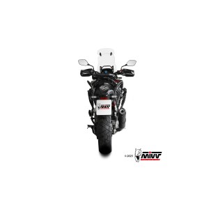 TERMINALE MIVV OVALE HONDA CB 500 X 2021-2023, OMOLOGATO CARBONIO
