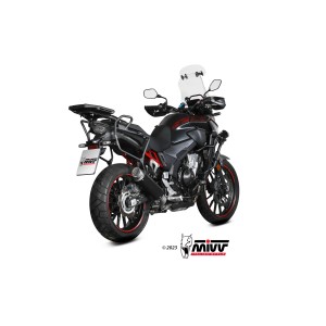 TERMINALE MIVV GP PRO HONDA CB 500 X 2021-2023, OMOLOGATO BLACK