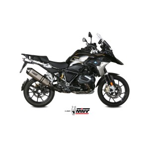 TERMINALE MIVV SPEED EDGE BMW R 1250 GS 2018-2020, OMOLOGATO TITANIO/CARBONIO