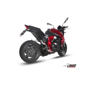 TERMINALE MIVV DOUBLE GUN HONDA CB 1000 R 2008-2010, OMOLOGATO BLACK