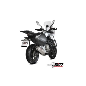 TERMINALE MIVV OVALE CF MOTO 650 MT 2021-2024, DEKAT ACCIAIO