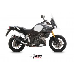 TERMINALE MIVV DAKAR SUZUKI V-STROM 1000 2017-2019, OMOLOGATO BLACK