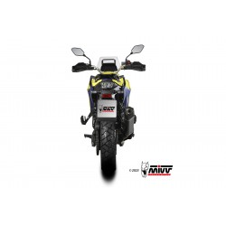 EXHAUST MIVV SPEED EDGE SUZUKI V-STROM 800 DE 2023-2024, APPROVED BLACK/CARBON