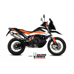 TERMINALE MIVV DAKAR KTM 890 ADVENTURE 2021-2022, OMOLOGATO ACCIAIO