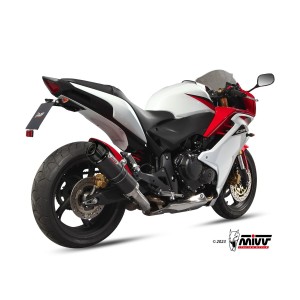 EXHAUST MIVV GP HONDA HORNET 600 2007-2010, APPROVED CARBON