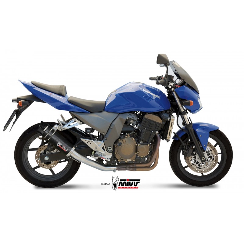 EXHAUST MIVV GP KAWASAKI Z 750 2004-2006, APPROVED CARBON