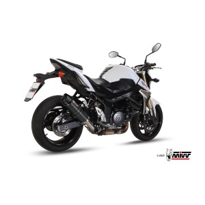 TERMINALE MIVV GP SUZUKI GSR 750 2011-2016, OMOLOGATO CARBONIO