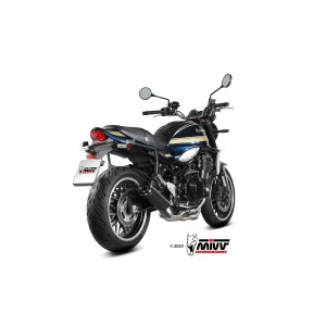 TERMINALE MIVV HR-1 KAWASAKI Z 900 RS 2021-2024, OMOLOGATO BLACK