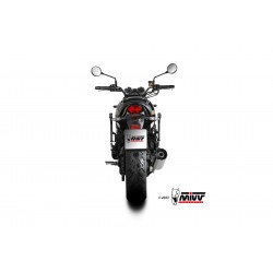 EXHAUST MIVV HR-1 KAWASAKI Z 900 RS 2018-2020, APPROVED STEEL LUCIDO