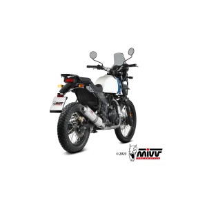 TERMINALE MIVV OVALE ROYAL ENFIELD HIMALAYAN 411 2021-2024, DEKAT ACCIAIO