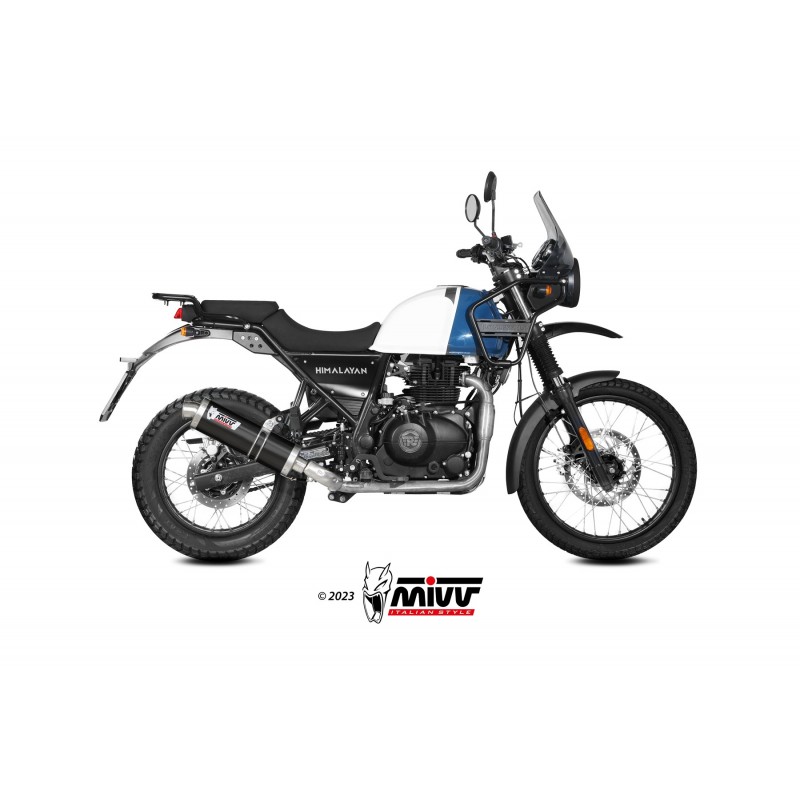 TERMINALE MIVV OVALE ROYAL ENFIELD HIMALAYAN 411 2021-2024, DEKAT BLACK