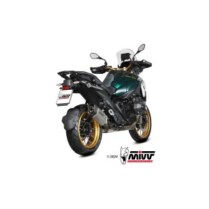 TERMINALE MIVV SR-1 BMW R 1300 GS 2023-2025 (EURO 5+), OMOLOGATO TITANIO/CARBONIO