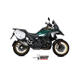 TERMINALE MIVV SR-1 BMW R 1300 GS 2023-2025 (EURO 5+), OMOLOGATO TITANIO/CARBONIO