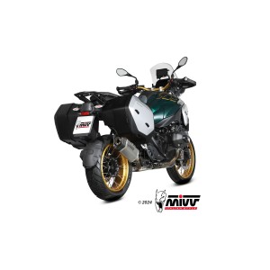 TERMINALE MIVV SR-1 BMW R 1300 GS 2023-2025 (EURO 5+), OMOLOGATO TITANIO/CARBONIO