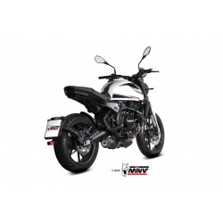 EXHAUST MIVV OVALE MOTO MORINI SEIEMMEZZO STR 2022-2024, DEKAT BLACK/CARBON