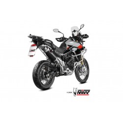 EXHAUST MIVV DAKAR TRIUMPH TIGER 900 GT PRO 2024, APPROVED BLACK