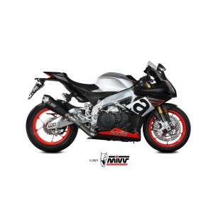 TERMINALE MIVV DELTA RACE APRILIA RSV4 RR 2017-2020, DEKAT CARBONIO