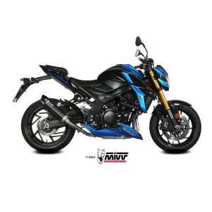 EXHAUST MIVV GP SUZUKI GSX-S 750 2017-2020, APPROVED CARBON