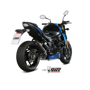 EXHAUST MIVV GP SUZUKI GSX-S 750 2017-2020, APPROVED CARBON