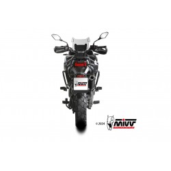 EXHAUST MIVV OVALE VOGE VALICO 900 DSX 2024, APPROVED BLACK