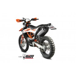 EXHAUST MIVV STR1 KTM 690 SMC R 2021-2024, DEKAT STEEL/CARBON