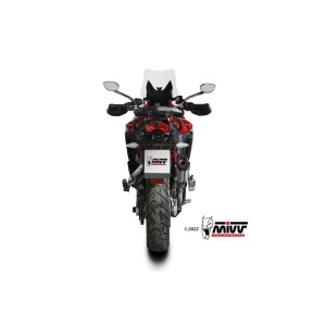 TERMINALE MIVV SUONO DUCATI MULTISTRADA V4 2021-2024, OMOLOGATO ACCIAIO/CARBONIO