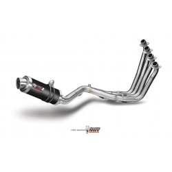 COMPLETE EXHAUST SYSTEM MIVV GP HONDA CB 650 F 2014-2016, DEKAT BLACK/CARBON