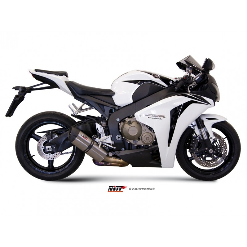 COMPLETE EXHAUST SYSTEM MIVV SUONO HONDA CBR 1000 RR 2008-2011, STEEL/CARBON