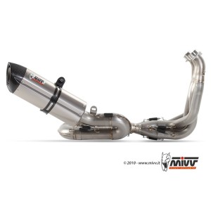 MIVV SUONO COMPLETE EXHAUST SYSTEM HONDA CBR 1000 RR 2008-2011, STEEL/CARBON