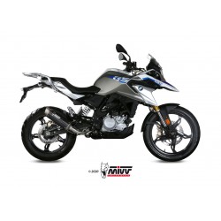 COMPLETE EXHAUST SYSTEM MIVV GP PRO BMW G 310 GS 2017-2020, DEKAT BLACK