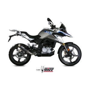 IMPIANTO DI SCARICO COMPLETO MIVV GP PRO BMW G 310 GS 2021-2024, DEKAT BLACK