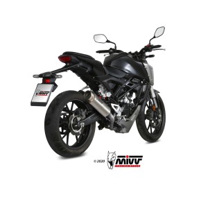 MIVV GP PRO FULL EXHAUST SYSTEM HONDA CB 125 R 2018-2020, DEKAT TITANIUM