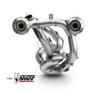 MIVV X-M1 FULL EXHAUST SYSTEM DUCATI PANIGALE V2 2020-2024, TITANIUM