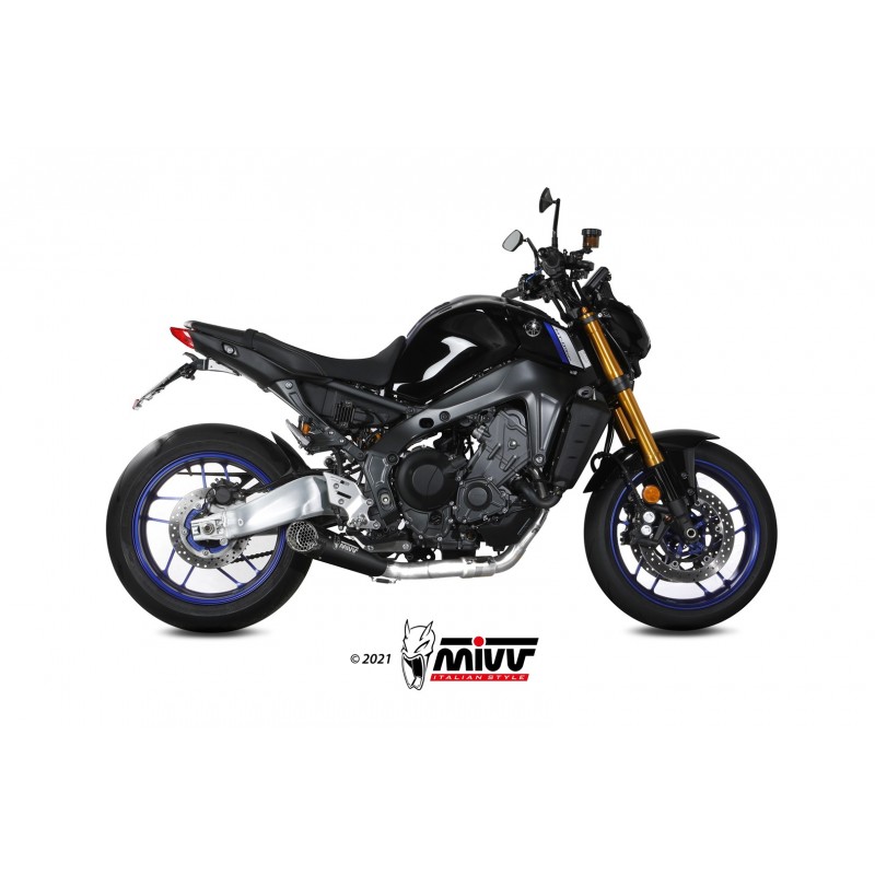 IMPIANTO DI SCARICO COMPLETO MIVV X-M5 YAMAHA MT-09 2023, BLACK