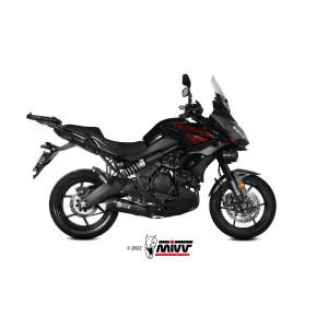COMPLETE EXHAUST SYSTEM MIVV OVAL KAWASAKI VERSYS 650 2022-2024 (EURO 5), CARBON