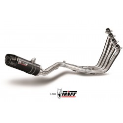 COMPLETE EXHAUST SYSTEM MIVV GP HONDA CB 650 F 2014-2016, DEKAT BLACK/CARBON