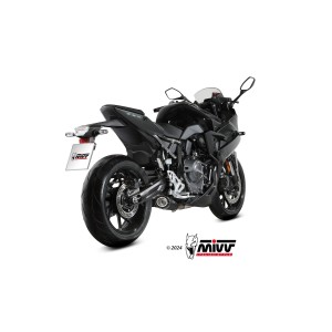 COMPLETE EXHAUST SYSTEM MIVV X-M5 SUZUKI GSX-8S 2023-2024 , BLACK