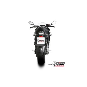 IMPIANTO DI SCARICO COMPLETO MIVV X-M5 SUZUKI GSX-8S 2023-2024, BLACK