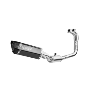IMPIANTO DI SCARICO COMPLETO MIVV SR-1 YAMAHA R7 2021-2024, TITANIO/CARBONIO