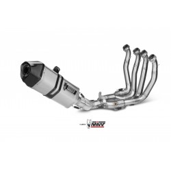 IMPIANTO DI SCARICO COMPLETO MIVV SPEED EDGE YAMAHA R1 2020-2024 , FULL TITANIO/CARBONIO