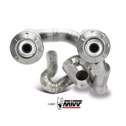 COMPLETE EXHAUST SYSTEM MIVV X-M1 DUCATI STREETFIGHTER V4 2020, TITANIUM