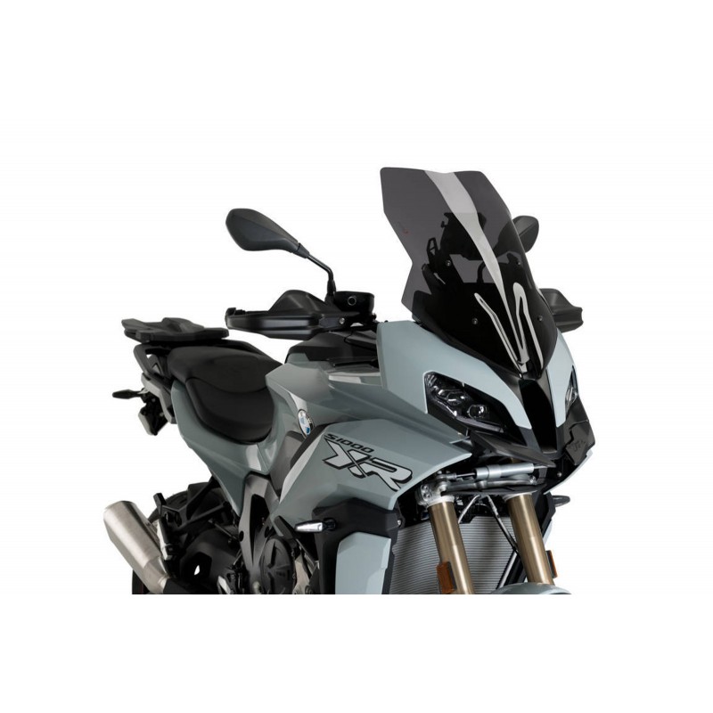 PUIG TOURING WINDSHIELD BMW S 1000 XR 2024-2025, DARK SMOKE