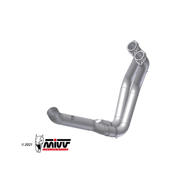 COLLETTORI RACING MIVV IN ACCIAIO BMW F 900 XR 2020-2024