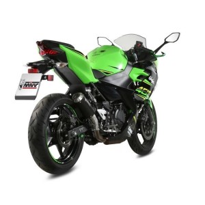 TERMINALE MIVV MK3 KAWASAKI NINJA 400 2023, NON OMOLOGATO BLACK